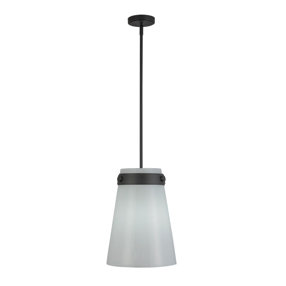 Artcraft Canada - One Light Pendant - Dahlia - Black- Union Lighting Luminaires Decor