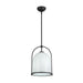 Artcraft Canada - One Light Pendant - Dahlia - Black- Union Lighting Luminaires Decor