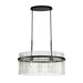 Artcraft Canada - Two Light Chandelier - Ava - Black- Union Lighting Luminaires Decor