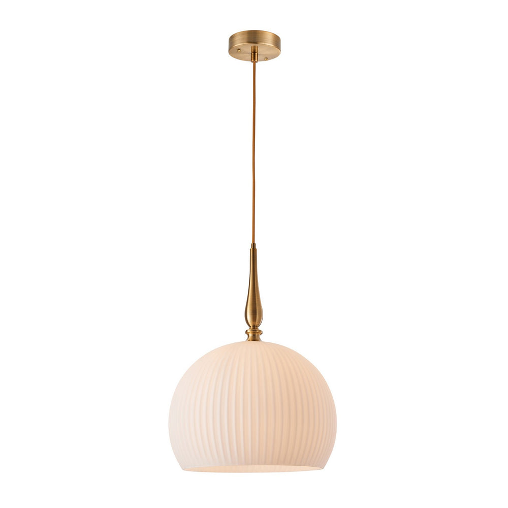 Artcraft Canada - One Light Pendant - Kate - Brushed Brass- Union Lighting Luminaires Decor
