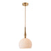 Artcraft Canada - One Light Pendant - Kate - Brushed Brass- Union Lighting Luminaires Decor