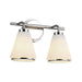 Artcraft Canada - Two Light Bathroom Vanity - Zoey - Polished Nickel- Union Lighting Luminaires Decor
