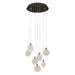 Artcraft Canada - LED Chandelier - Snowflake - Satin Brass- Union Lighting Luminaires Decor