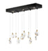 Artcraft Canada - LED Island Pendant - Snowflake - Satin Brass- Union Lighting Luminaires Decor