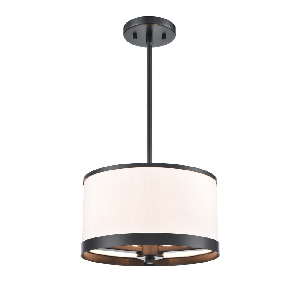 Artcraft Canada - Three Light Pendant - High Street - Black- Union Lighting Luminaires Decor