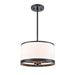 Artcraft Canada - Three Light Pendant - High Street - Black- Union Lighting Luminaires Decor