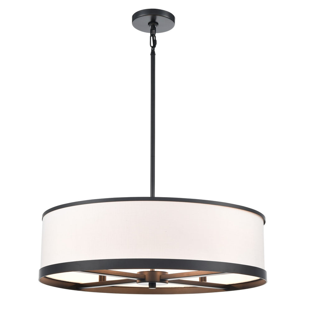 Artcraft Canada - Four Light Chandelier - High Street - Black- Union Lighting Luminaires Decor