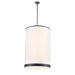 Artcraft Canada - Eight Light Chandelier - High Street - Black- Union Lighting Luminaires Decor