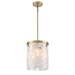 Artcraft Canada - Three Light Pendant - Skye - Brass- Union Lighting Luminaires Decor