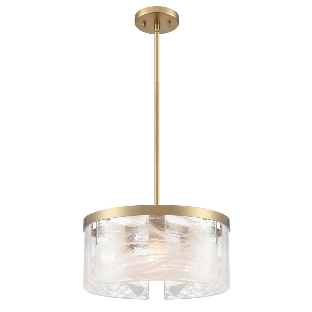 Artcraft Canada - Three Light Pendant - Skye - Brass- Union Lighting Luminaires Decor