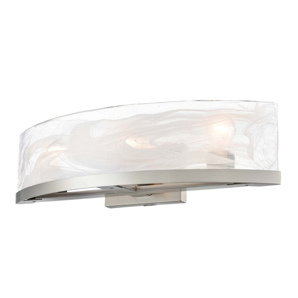 Artcraft Canada - Three Light Bathroom Vanity - Skye - Brushed Nickel- Union Lighting Luminaires Decor