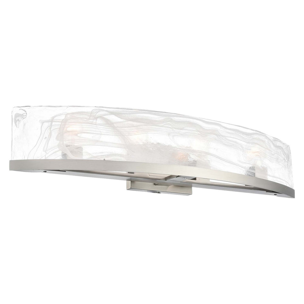 Artcraft Canada - Four Light Bathroom Vanity - Skye - Brushed Nickel- Union Lighting Luminaires Decor
