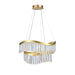 Artcraft Canada - LED Chandelier - Jules - Brass- Union Lighting Luminaires Decor