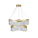 Artcraft Canada - LED Chandelier - Jules - Brass- Union Lighting Luminaires Decor