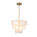 Artcraft Canada - Eight Light Chandelier - Lily - Brushed Brass- Union Lighting Luminaires Decor