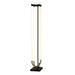 Artcraft Canada - LED Floor Lamp - Cascata - Black, Brushed Brass- Union Lighting Luminaires Decor