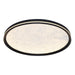 Artcraft Canada - LED Flush Mount - Luna - Black- Union Lighting Luminaires Decor