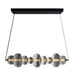 Artcraft Canada - LED Island Pendant - Astra - Black- Union Lighting Luminaires Decor
