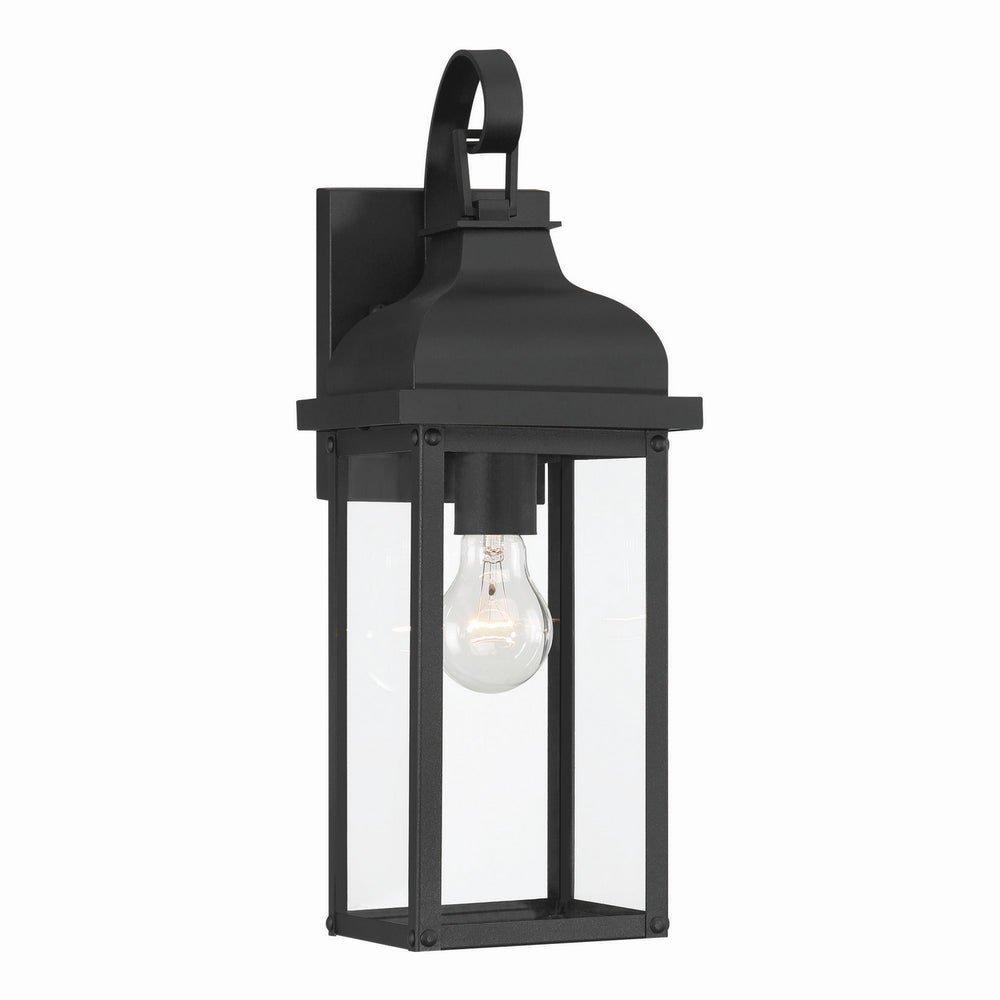 Artcraft Canada - One Light Outdoor Wall Sconce - Madrid - Black- Union Lighting Luminaires Decor