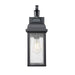 Artcraft Quebec - One Light Outdoor Wall Sconce - Madrid - Black- Union Lighting Luminaires Decor
