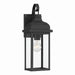 Artcraft Canada - One Light Outdoor Wall Sconce - Madrid - Black- Union Lighting Luminaires Decor