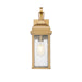 Artcraft Quebec - One Light Outdoor Wall Sconce - Madrid - Weathered Brass- Union Lighting Luminaires Decor