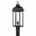 Artcraft Quebec - One Light Outdoor Post Mount - Madrid - Black- Union Lighting Luminaires Decor