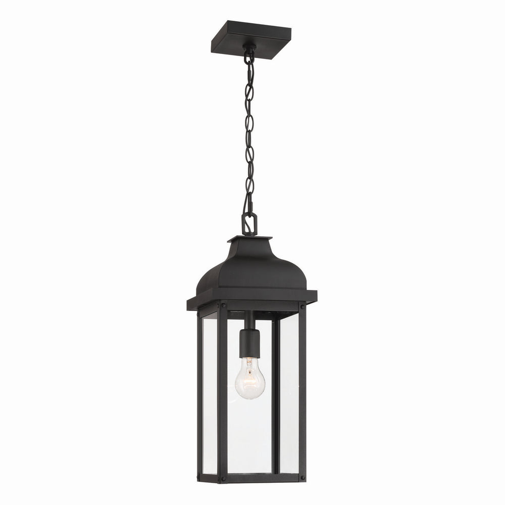 Artcraft Canada - One Light Outdoor Pendant - Madrid - Black- Union Lighting Luminaires Decor