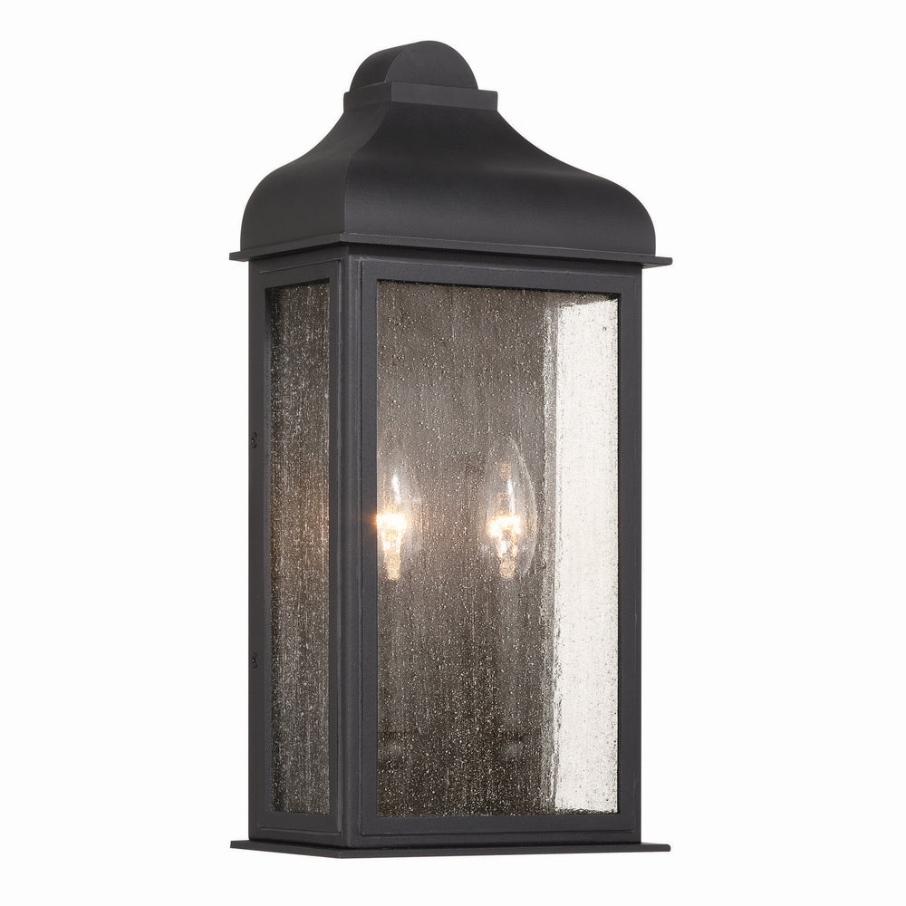 Artcraft Canada - Two Light Outdoor Wall Sconce - Madrid - Black- Union Lighting Luminaires Decor