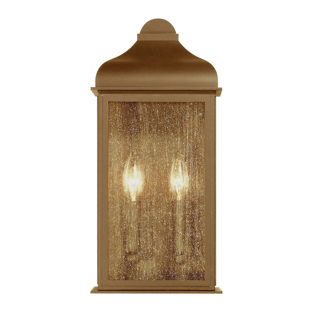 Artcraft Canada - Two Light Outdoor Wall Sconce - Madrid - Weathered Brass- Union Lighting Luminaires Decor