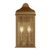 Artcraft Canada - Two Light Outdoor Wall Sconce - Madrid - Weathered Brass- Union Lighting Luminaires Decor