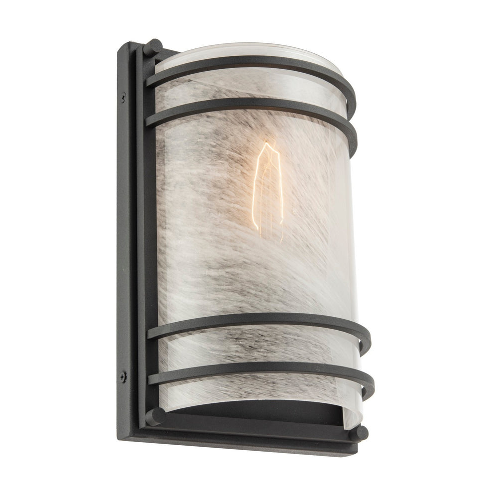 Artcraft Canada - One Light Outdoor Wall Sconce - Keswick - Black- Union Lighting Luminaires Decor
