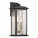 Artcraft Canada - Two Light Outdoor Wall Sconce - Estate - Black, Brass- Union Lighting Luminaires Decor