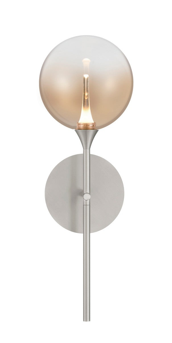 Eurofase Canada - One Light Wall Sconce - Nickel- Union Lighting Luminaires Decor