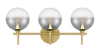Eurofase Canada - Three Light Vanity - Gold- Union Lighting Luminaires Decor