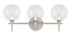 Eurofase Canada - Three Light Vanity - Nickel- Union Lighting Luminaires Decor