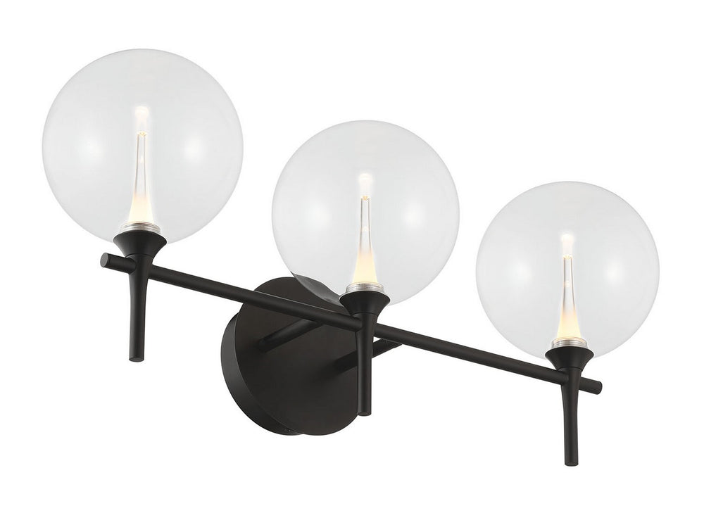 Eurofase Canada - Three Light Vanity - Black- Union Lighting Luminaires Decor