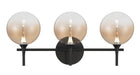 Eurofase Canada - Three Light Vanity - Black- Union Lighting Luminaires Decor