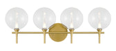 Eurofase Canada - Four Light Vanity - Gold- Union Lighting Luminaires Decor