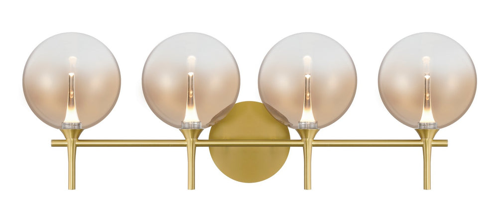 Eurofase Canada - Four Light Vanity - Gold- Union Lighting Luminaires Decor