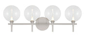 Eurofase Canada - Four Light Vanity - Nickel- Union Lighting Luminaires Decor