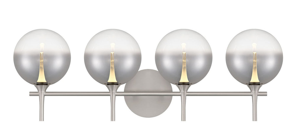 Eurofase Canada - Four Light Vanity - Nickel- Union Lighting Luminaires Decor