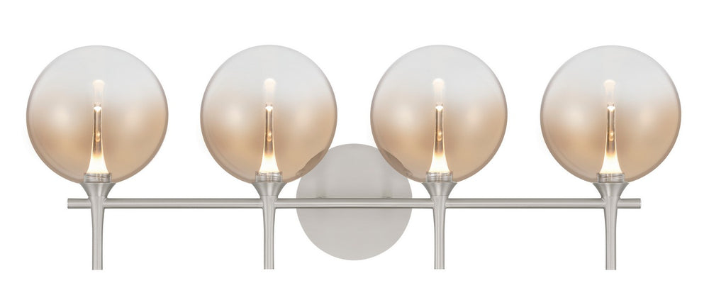 Eurofase Canada - Four Light Vanity - Nickel- Union Lighting Luminaires Decor