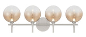 Eurofase Canada - Four Light Vanity - Nickel- Union Lighting Luminaires Decor