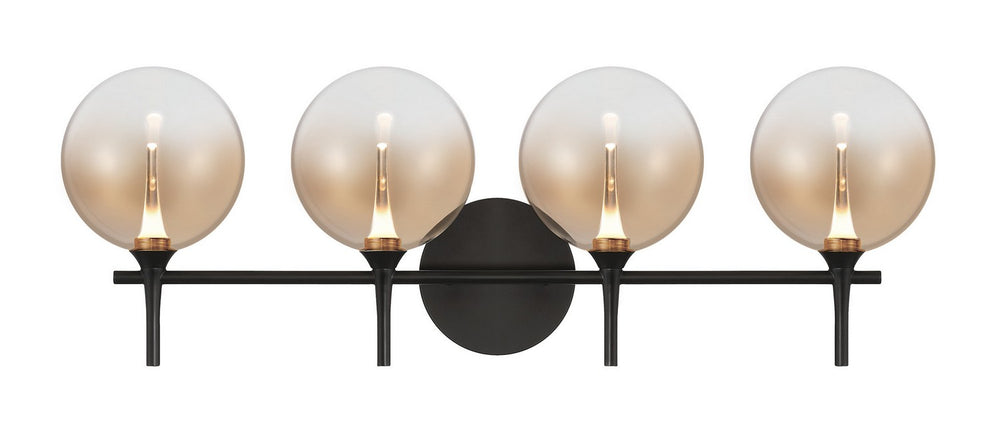 Eurofase Canada - Four Light Vanity - Black- Union Lighting Luminaires Decor