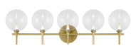 Eurofase Canada - IISSA-VAN-5LT-GD-CL - IISSA - Gold- Union Lighting Luminaires Decor