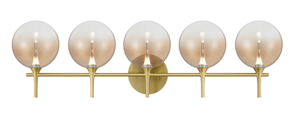 Eurofase Canada - Five Light Vanity - Gold- Union Lighting Luminaires Decor