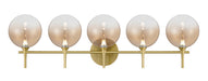 Eurofase Canada - Five Light Vanity - Gold- Union Lighting Luminaires Decor