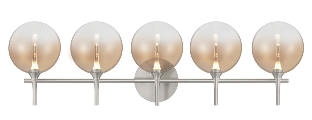 Eurofase Canada - Five Light Vanity - Nickel- Union Lighting Luminaires Decor