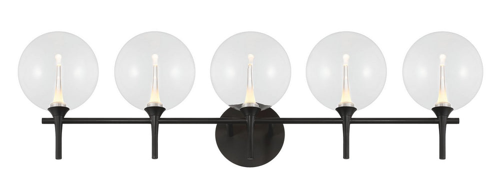 Eurofase Canada - Five Light Vanity - Black- Union Lighting Luminaires Decor